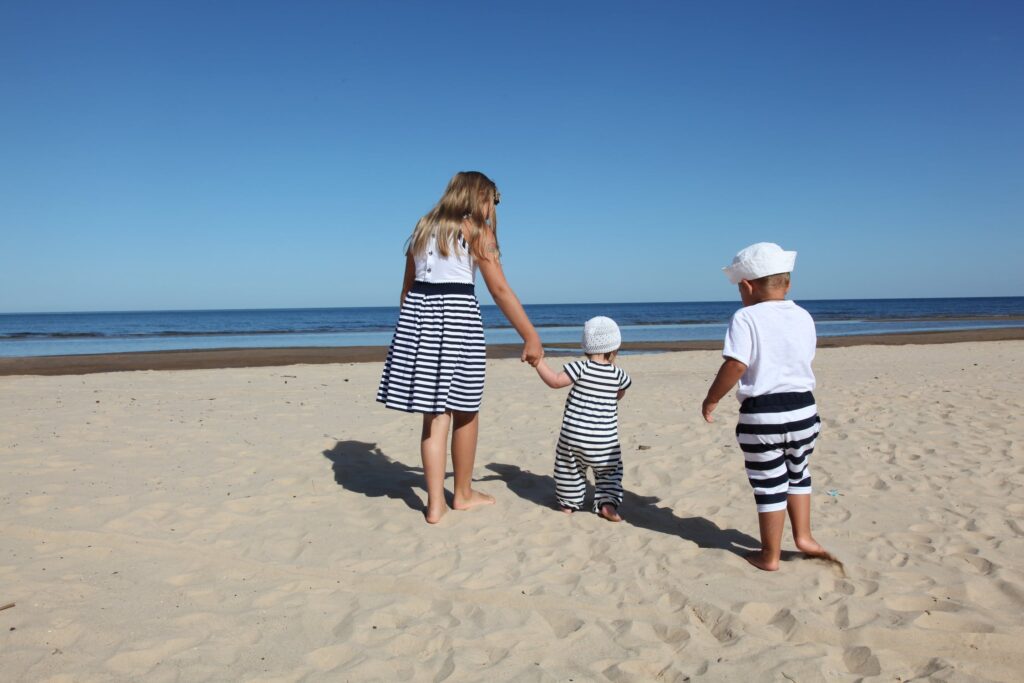 Family On Ocean Isle Beach