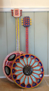 Folk Art Guitars Islands Art and Books