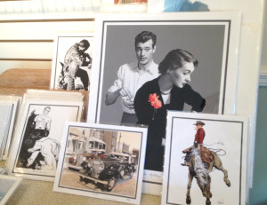 Vintage Prints Islands Art and Books