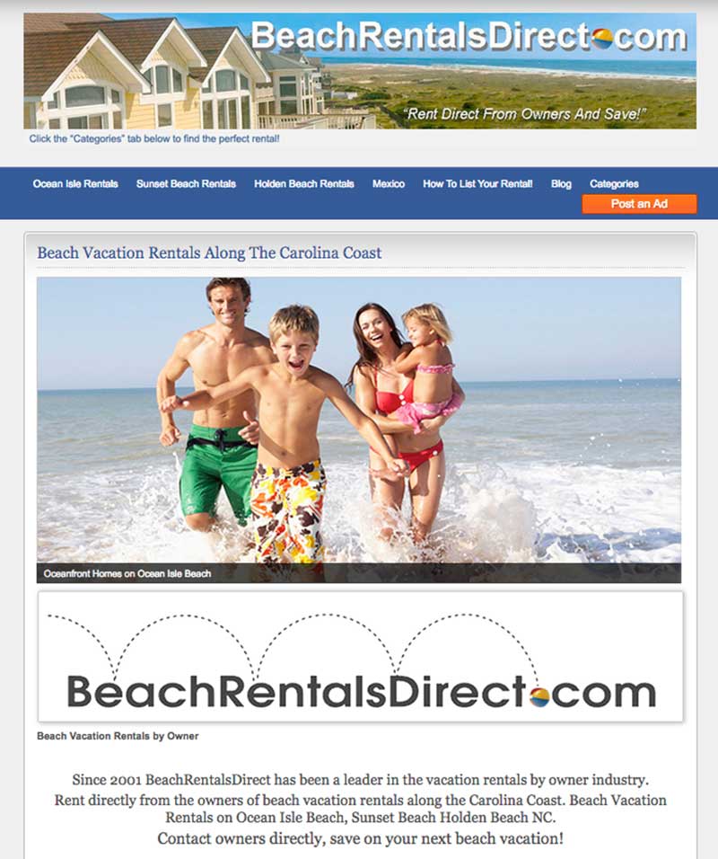 BeachRentalsDirect.com