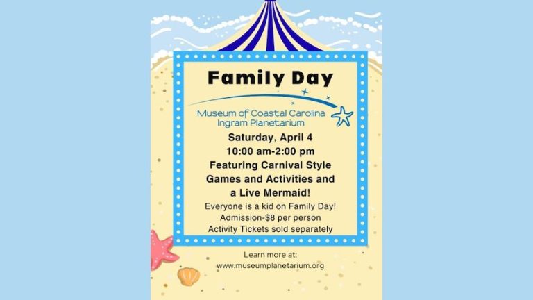 Family Day at the Museum of Coastal Carolina - OceanIsleBeach.com