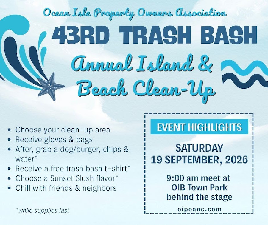 Ocean Isle Beach Trash Bash