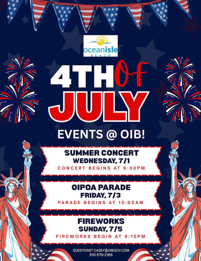 Ocean Isle Beach Will Have Fireworks for Independence Day