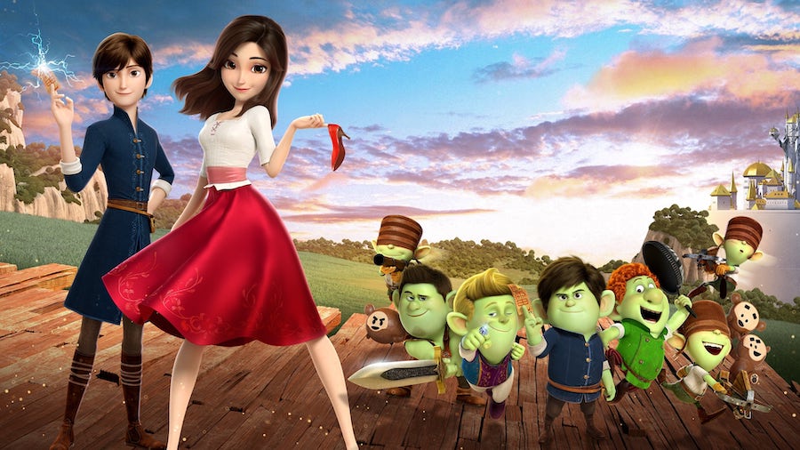 Red Shoes And The 7 Dwarfs